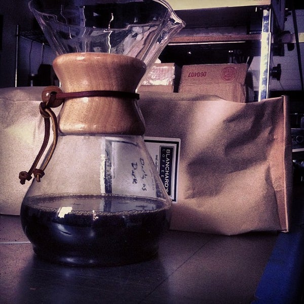 Photo taken at Blanchard&#39;s Coffee Co. Roast Lab by S R. on 4/5/2013