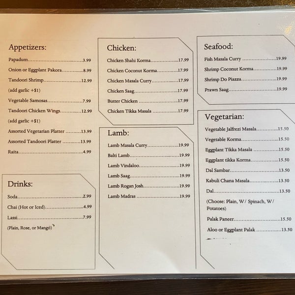 Cafe Maharani Mccully Moiliili Honolulu, HI