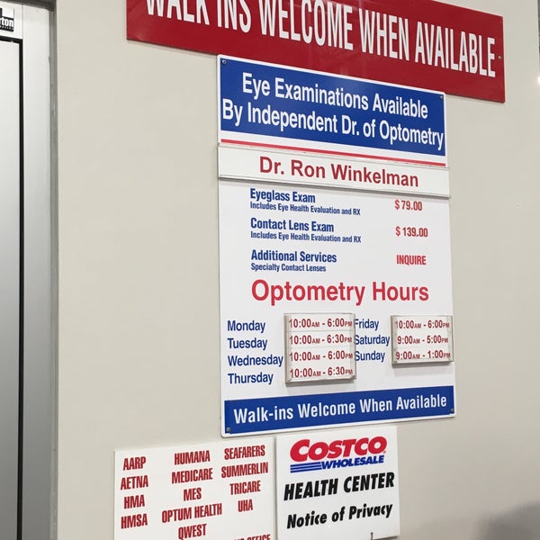 Costco Optometrist Waipahu, HI