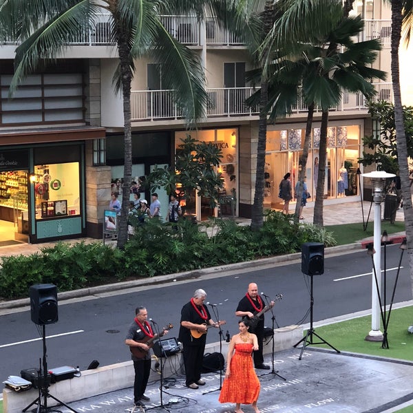 Photo taken at Waikiki Beach Walk by Koreankitkat on 3/23/2020