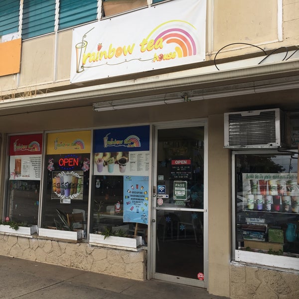 Rainbow Tea House Bubble Tea Shop in Aiea
