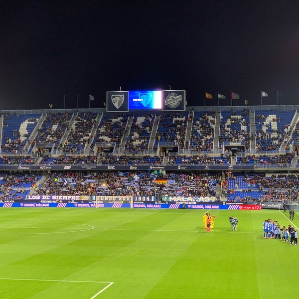 12/14/2018 tarihinde Rocio Q.ziyaretçi tarafından Estadio La Rosaleda'de çekilen fotoğraf