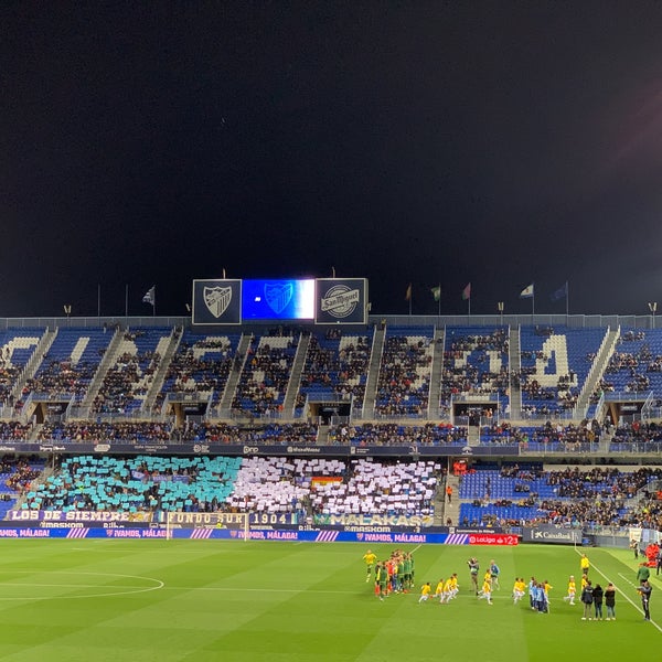 Das Foto wurde bei Estadio La Rosaleda von Rocio Q. am 2/10/2019 aufgenommen