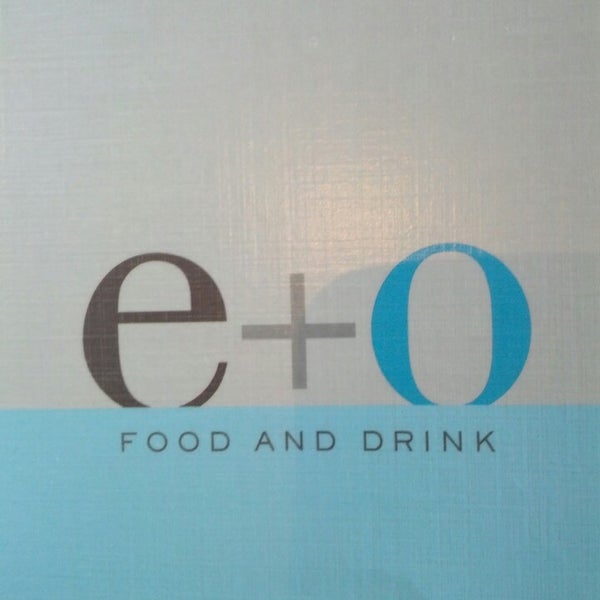 7/12/2013에 Alex M.님이 E+O Food And Drink에서 찍은 사진
