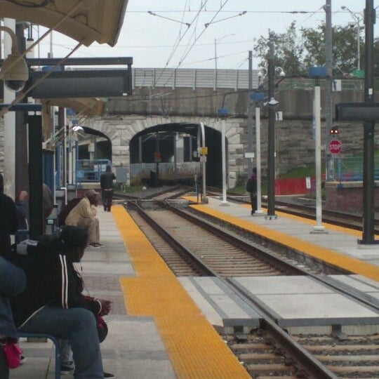 North Avenue Light Rail Station Light Rail Station In Remington
