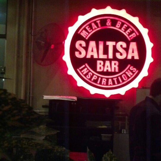 Photo taken at Saltsa Bar by Constantinos V. on 6/24/2013