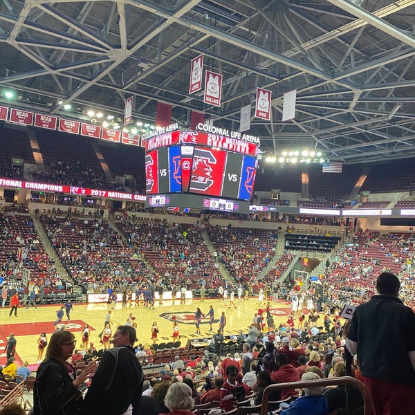 Photo taken at Colonial Life Arena by Chris C. on 2/13/2020