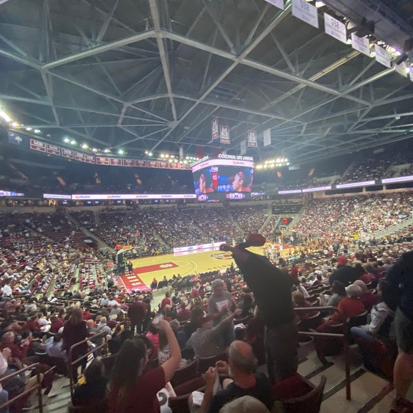 Photo taken at Colonial Life Arena by Chris C. on 2/10/2020