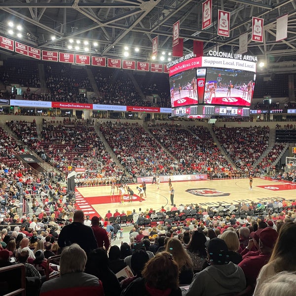 Photo taken at Colonial Life Arena by Chris C. on 12/12/2021