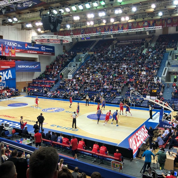 Photo taken at Alexander Gomelsky CSKA USH by Andreas N. on 11/10/2019