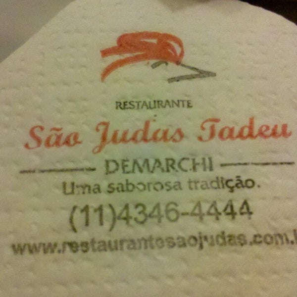 Снимок сделан в Restaurante São Judas Tadeu пользователем Silvinha C. 3/23/2013
