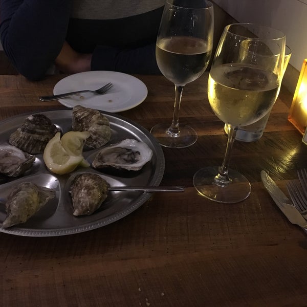 Above average place for a fancier night out on the Cape. Local Wellfleet oysters are excellent. Wine is the same you can find at Whole Foods though.