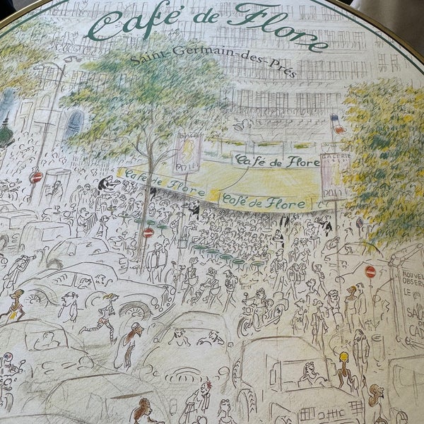 Photo taken at Café de Flore by Tito Eyik on 5/9/2024