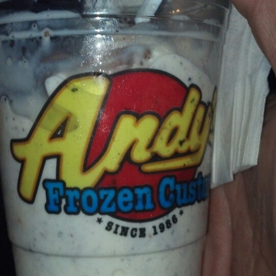 Photo taken at Andy&#39;s Frozen Custard by William S. on 10/20/2013