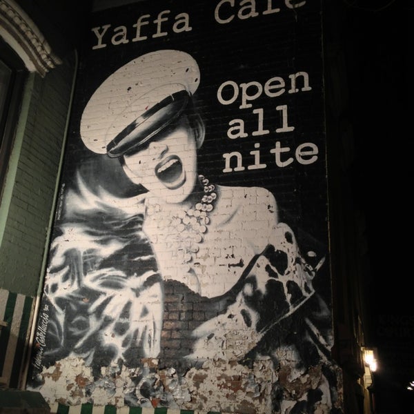 Photo taken at Yaffa Cafe by Simon B. on 1/6/2013