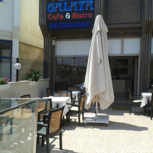 Photo taken at Galata Cafe &amp; Bistro by TC Işık T. on 6/28/2013