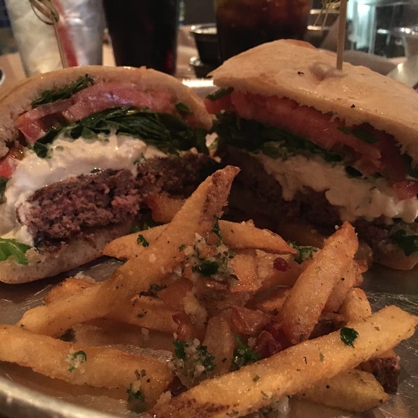 Photo taken at AJ&#39;s Burgers by Sahar H. on 12/6/2015