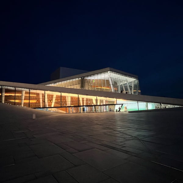 Photo taken at Oslo Opera House by ‘ Munira on 10/8/2023