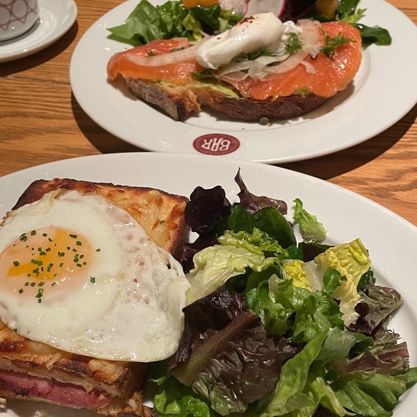 I enjoyed my prix fixe with the croque madame!