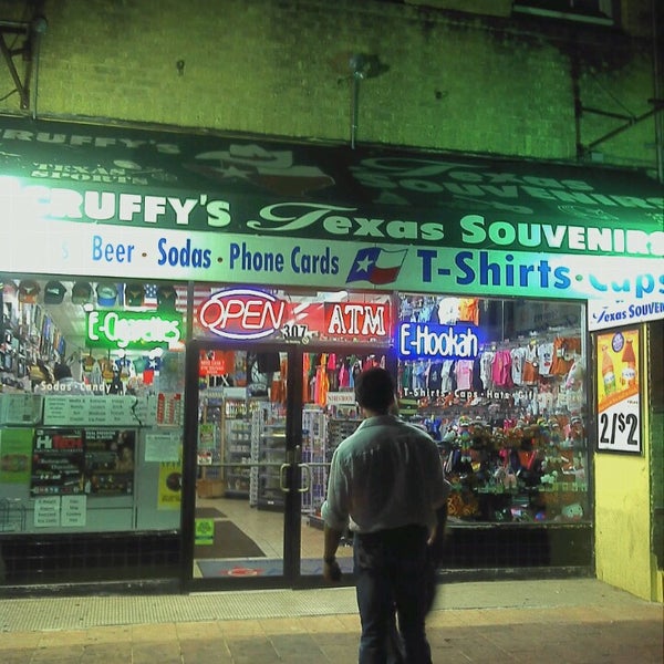 Scruffy's Souvenirs & Food Mart Gift Shop in Downtown Austin
