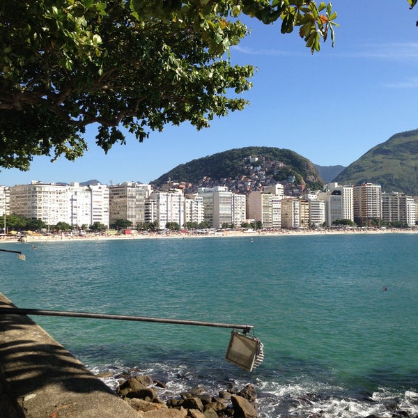 Photo taken at Fort Copacabana by Janina B. on 6/2/2013