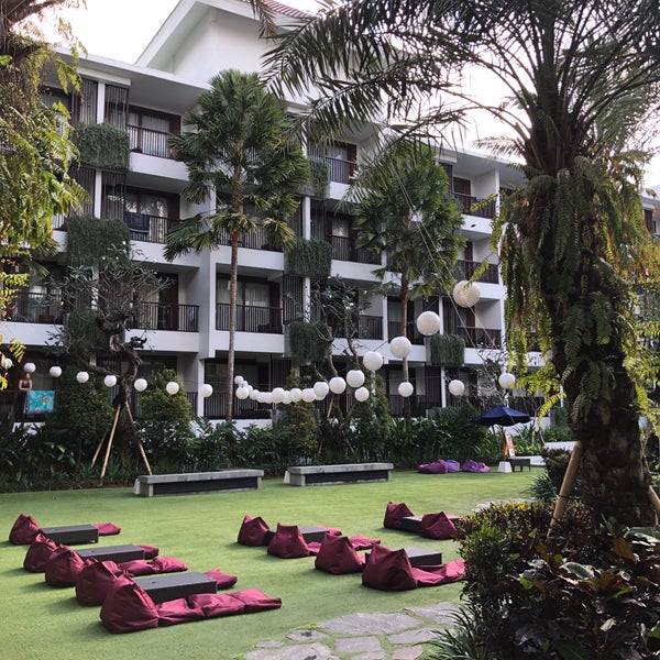 Photo taken at Courtyard by Marriott Bali Seminyak by SulA K. on 8/2/2019