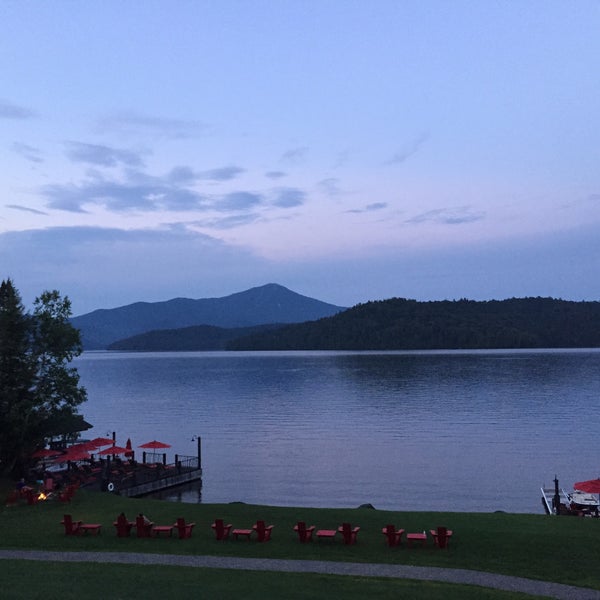 7/28/2015 tarihinde Angela D.ziyaretçi tarafından Lake Placid Lodge'de çekilen fotoğraf