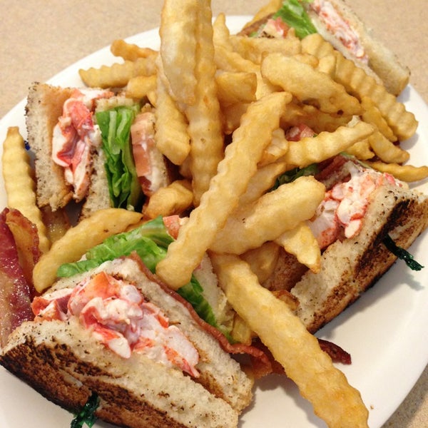 Lobster Club Sandwich is amazing!