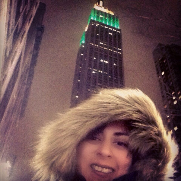 Photo taken at Empire State Building by Natalia C. on 1/27/2015