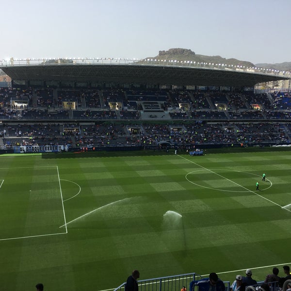 4/27/2018 tarihinde Farnam K.ziyaretçi tarafından Estadio La Rosaleda'de çekilen fotoğraf