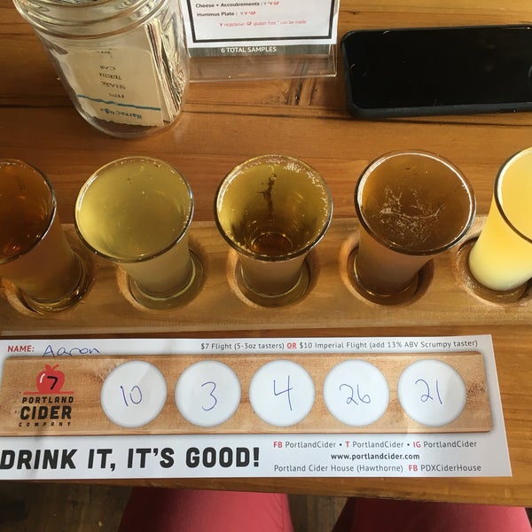 Photo taken at Portland Cider House by aaronpk on 8/12/2017