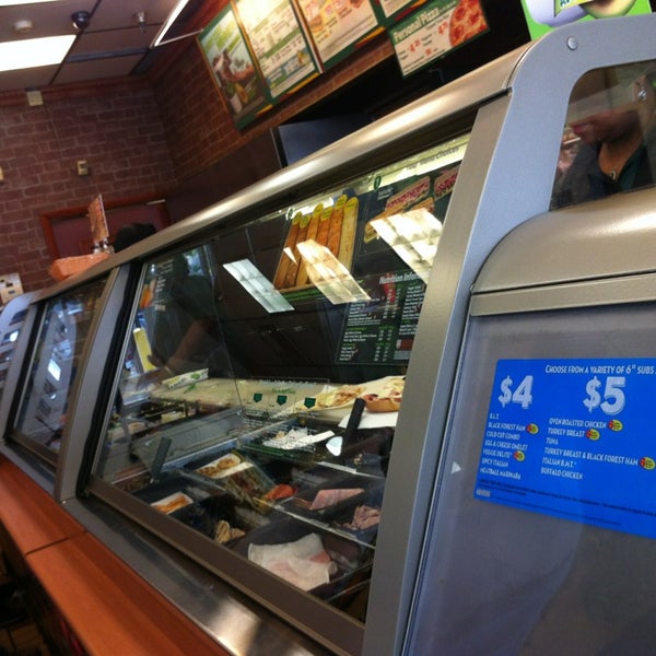 Subway Sandwich Spot in Riverside