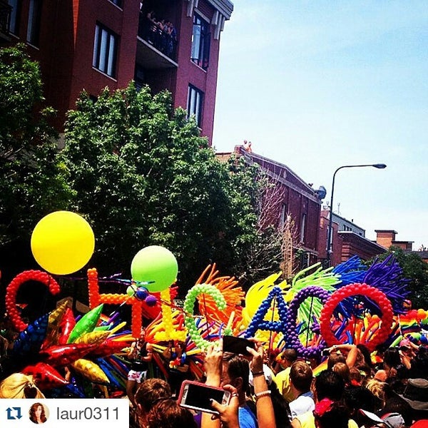 Photo taken at Chicago Pride Parade by Michael C. on 6/28/2015