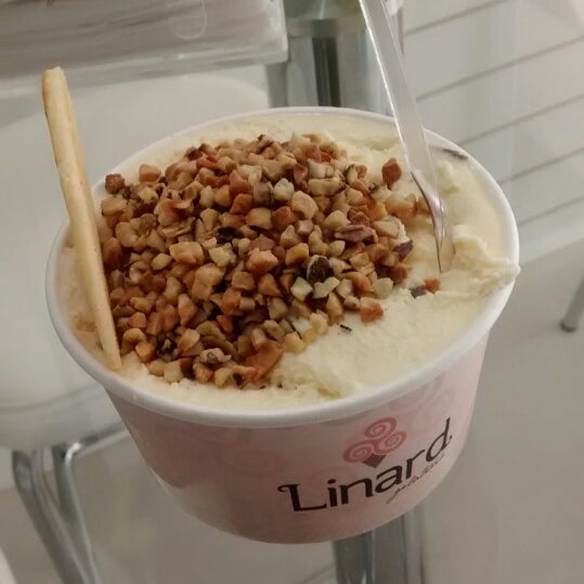 Photo taken at Gelateria Linard by Alexandre A. on 6/7/2014
