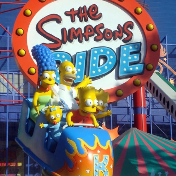 Simpsons Ride Hug The Simpsons Ride - Orlando, FL