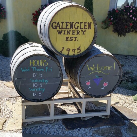 Photo taken at Galen Glen Winery by R on 9/27/2014