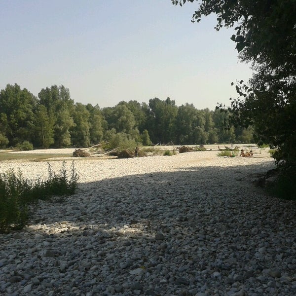 Photo taken at Fiume Brenta - Riva S.Croce - Fontaniva by Jessica M. on 8/4/2013