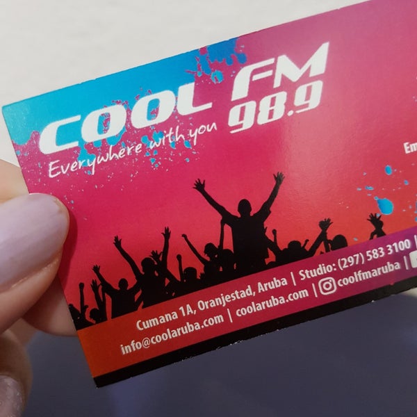 4/30/2019에 Starry L.님이 Cool FM 98.9 Aruba에서 찍은 사진