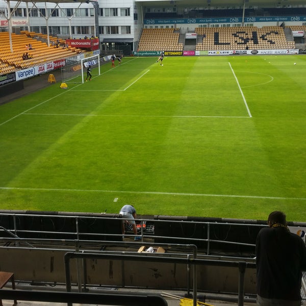 Photo taken at Åråsen Stadion by Glenn O. on 8/20/2016