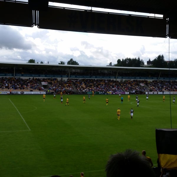 Photo taken at Åråsen Stadion by Glenn O. on 8/6/2016