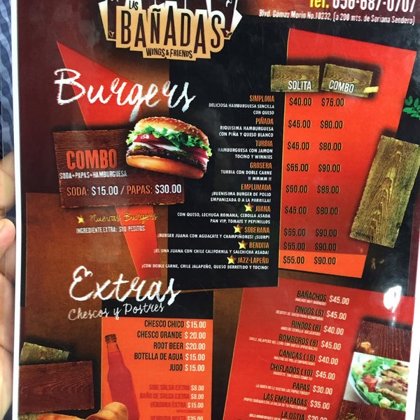 Las bañadas - Local de alitas en Cd. Juarez
