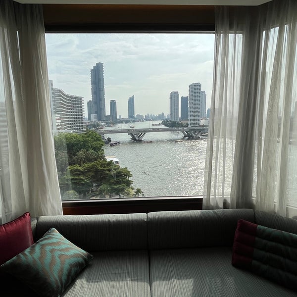 Photo taken at Shangri-La Hotel, Bangkok by Amy H. on 1/2/2023