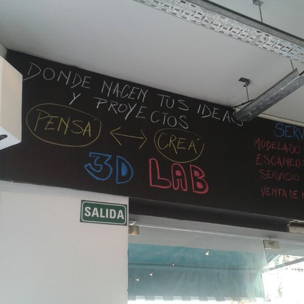 Photo taken at 3dLab Fab &amp; Café by Pablo S. on 8/24/2013