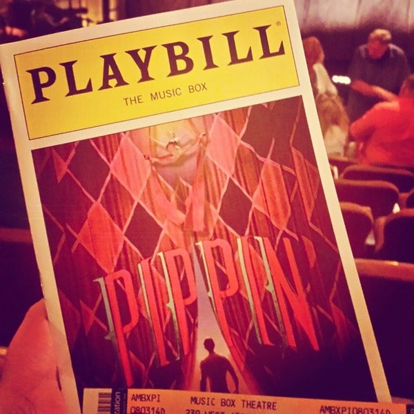 Снимок сделан в PIPPIN The Musical on Broadway пользователем Leilane B. 8/3/2014