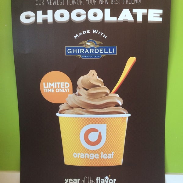 Try their new Ghiradelli Chocolate flavor!