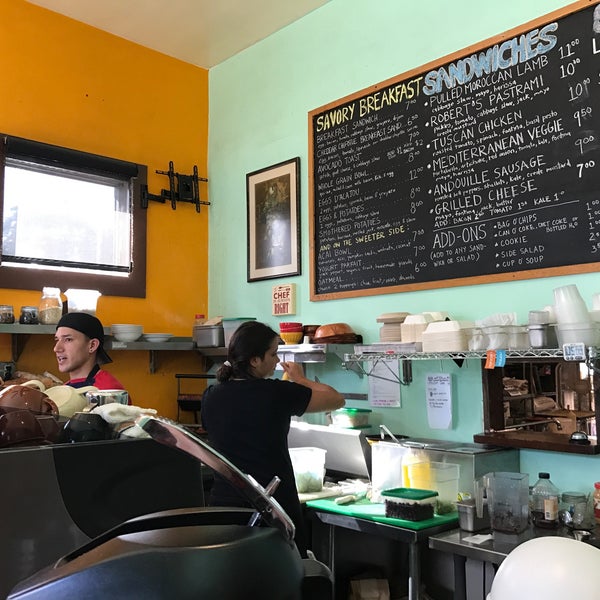 Photo taken at L&#39;acajou Bakery &amp; Café by Netta S. on 3/21/2017