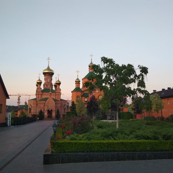 Photo taken at Свято-Покровський Голосіївський чоловічий монастир (Голосіївська пустинь) by Andrey G. on 7/21/2019