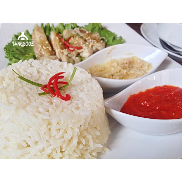 Yummy Hainanese Chicken Rice 👌🏼👌🏼😉😉