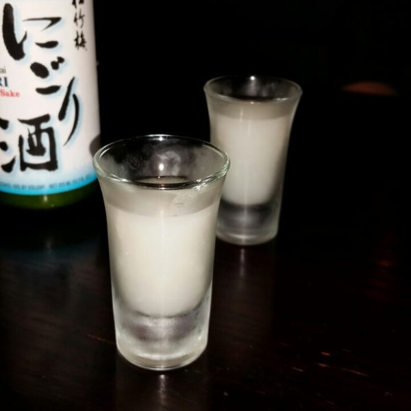 Try some unfiltered sake..yum..