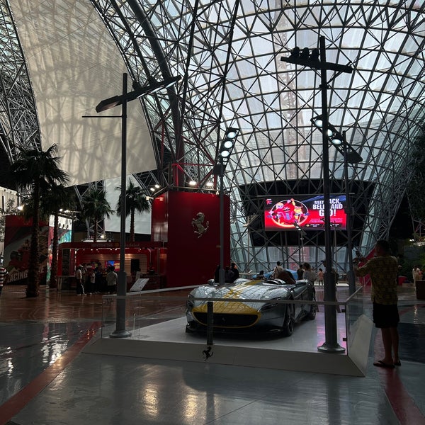 Photo taken at Ferrari World Abu Dhabi by Gharam .. on 9/24/2023